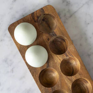 Grand Illusions Acacia Egg Tray